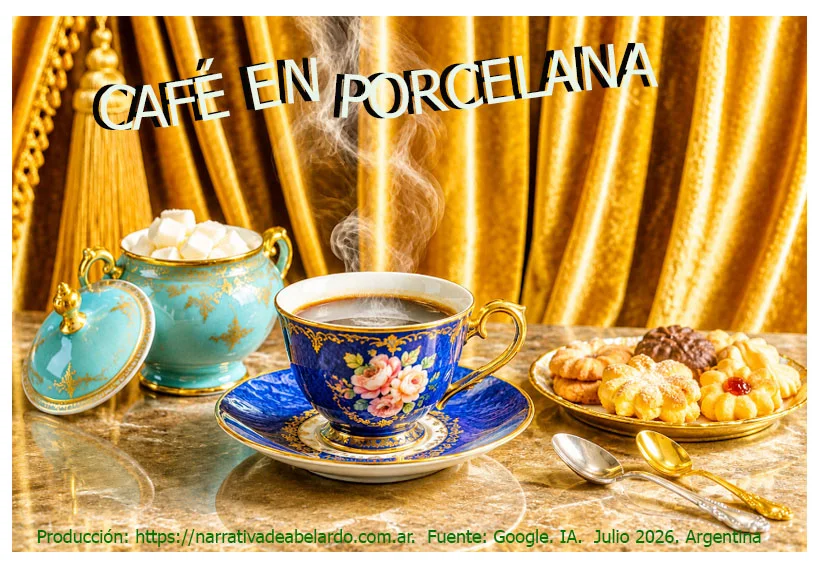 CAFÉ EN PORCELANA