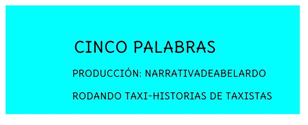 CINCO PALABRAS